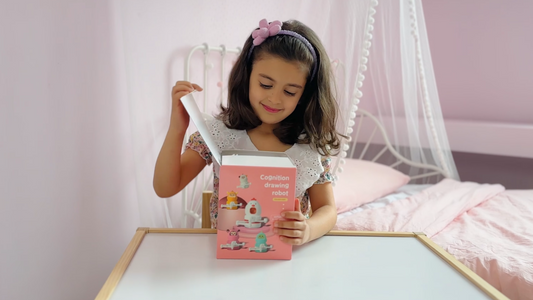 Innovative Educational Toy for Kids: Draw, Color, and Learn Words